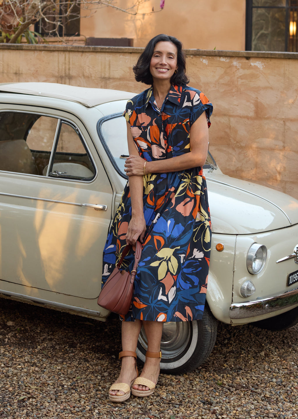 HARPER SHIRTDRESS - MAISIE PRINT