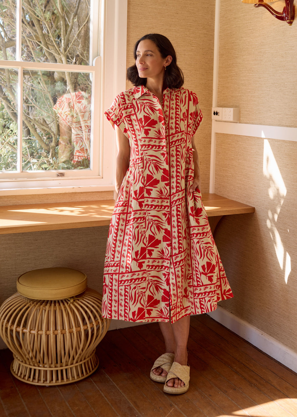 MARGOT SHIRTDRESS - SOLEIL PRINT - PETITE