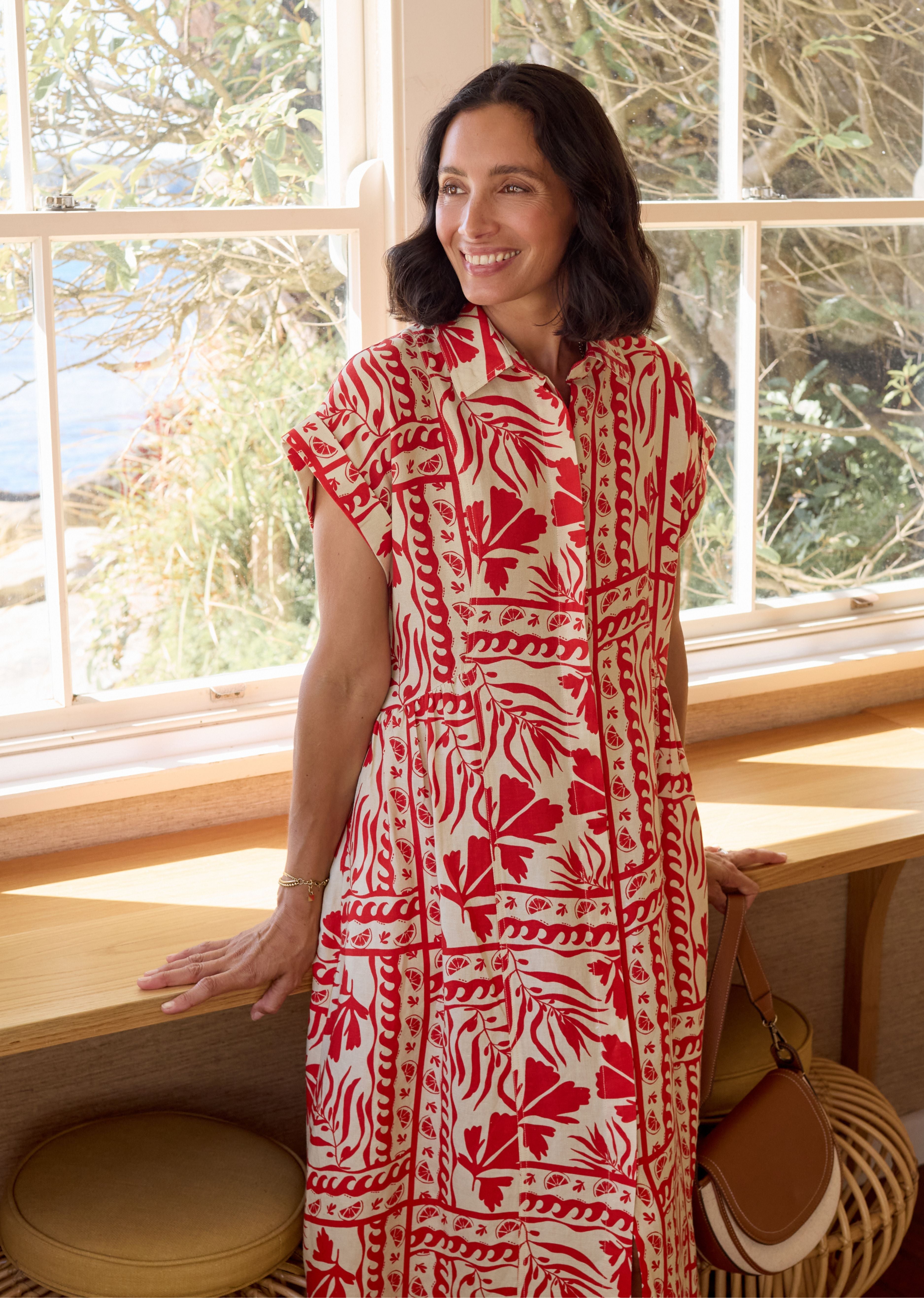MARGOT SHIRTDRESS - SOLEIL PRINT - PETITE