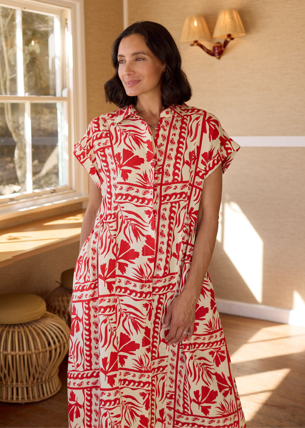 MARGOT SHIRTDRESS - SOLEIL PRINT - PETITE