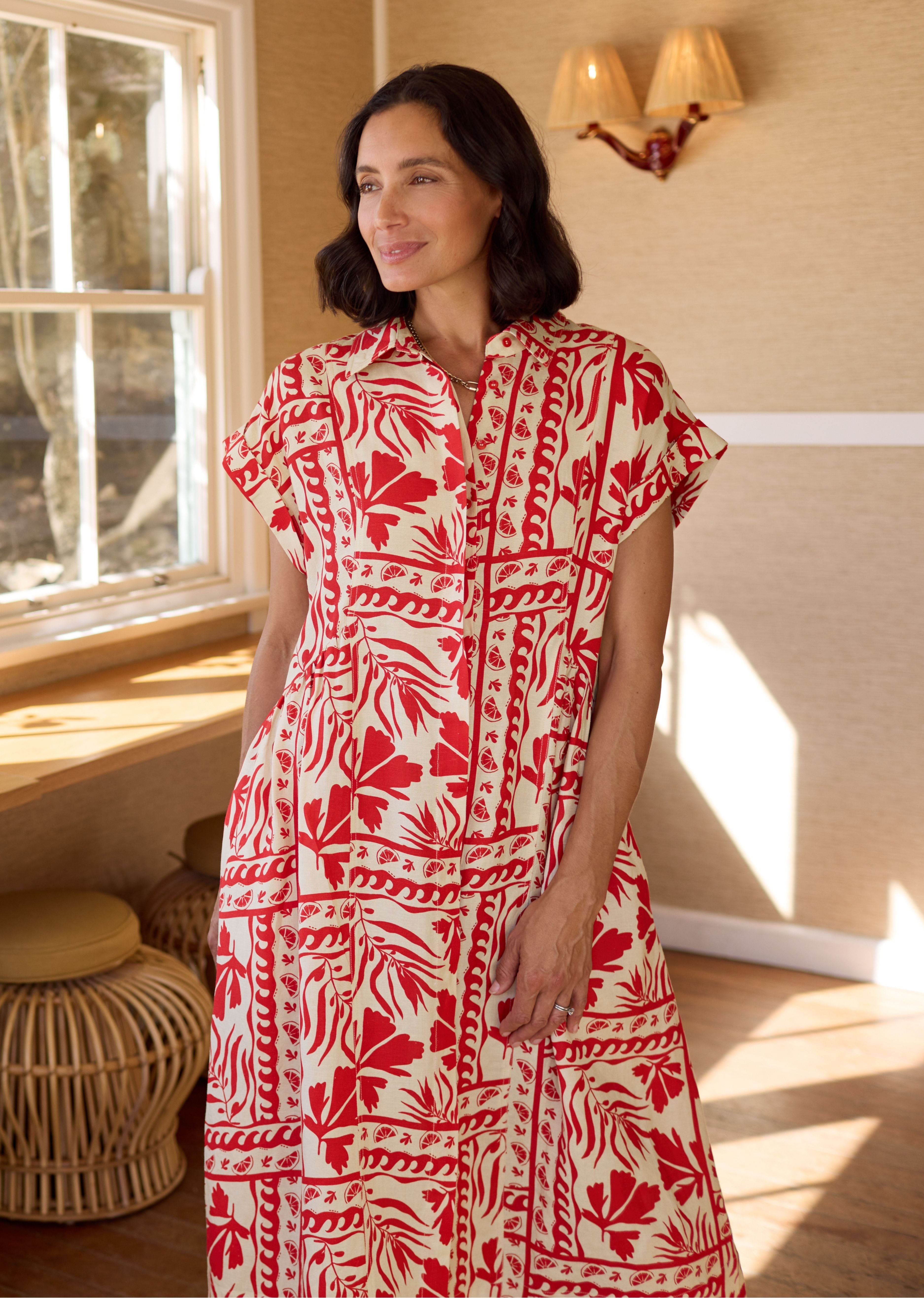 MARGOT SHIRTDRESS - SOLEIL PRINT - PETITE