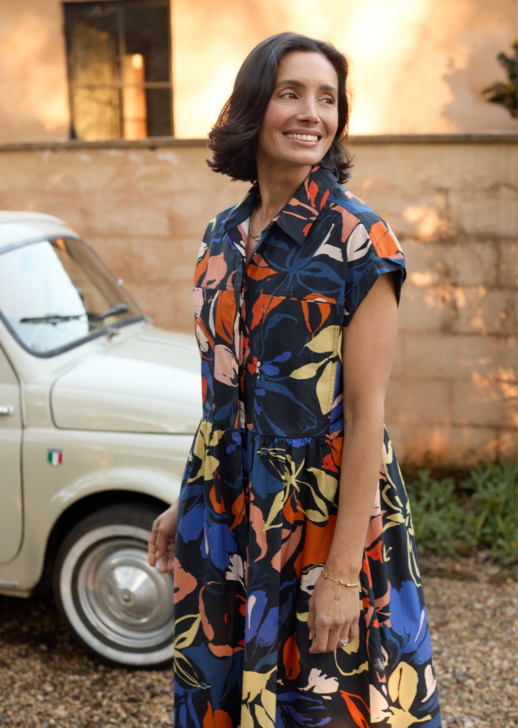 HARPER SHIRTDRESS - MAISIE PRINT