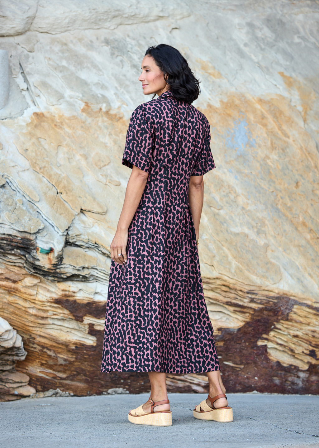 CLEO MIDI DRESS - SORAYA PRINT